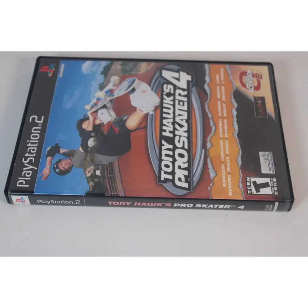 Tony Hawk's Pro Skater 4 (Sony PlayStation 2, 2002, PS2) Authentic, Complete